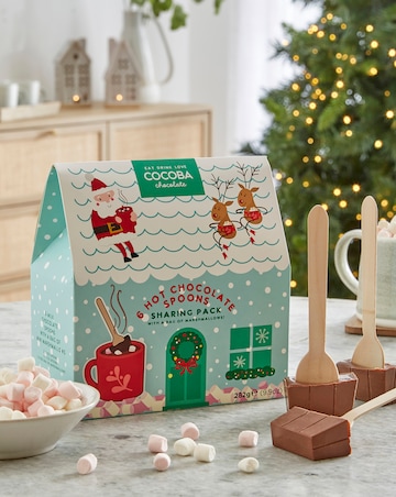 Cocoba Family Pack of Hot Chocolate Spoons