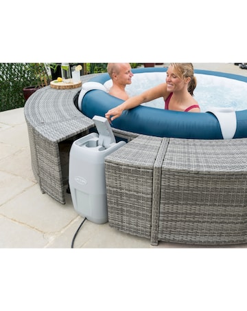 Lay-Z-Spa 180cm Round Rattan Hot Tub Surround
