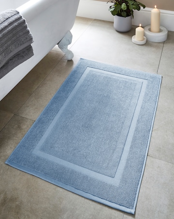 Egyptian Cotton Bathmat Chambray