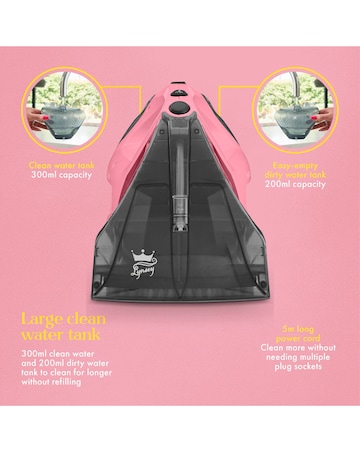 Swan TV's Queen of Clean Handheld Carpet Cleaner