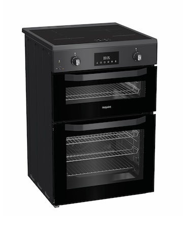 Hotpoint HDE6IDC2SA 60cm Electric Double Cooker with Induction Hob Install