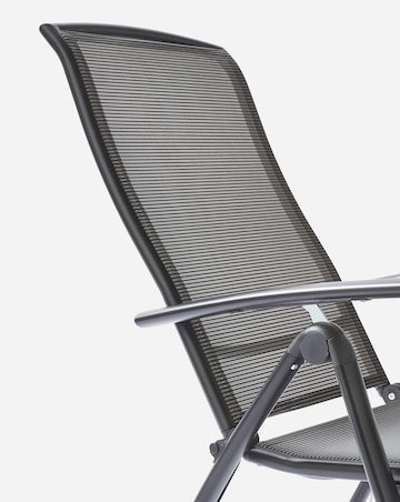 Havana Charcoal 1.2m Reclining Dining Set