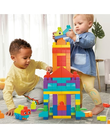 MEGA BLOKS Bigger Building Bag building set with 150 big building blocks