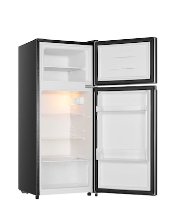 Fridgemaster MTM48120EB Fridge Freezer - Black E Rated