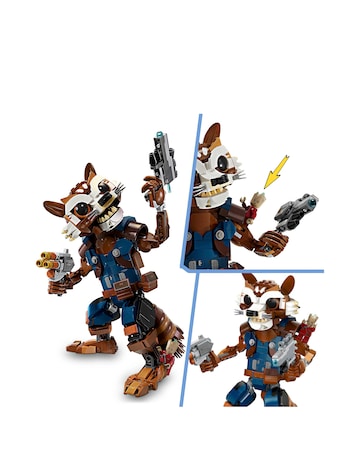 LEGO Marvel Rocket & Baby Groot Buildable Toy 76282