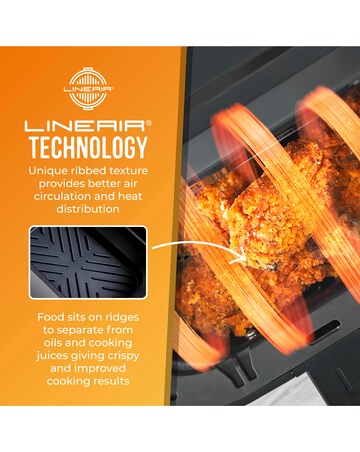 Tower Set of 2 Rectangular Foldable Air Fryer Trays