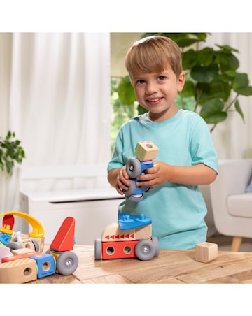 Melissa & Doug Blockables Vechiles Play Set