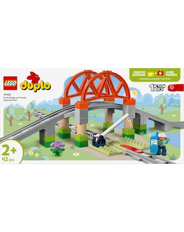 LEGO DUPLO Train Bridge and Tracks Expansion Set Toy 10426