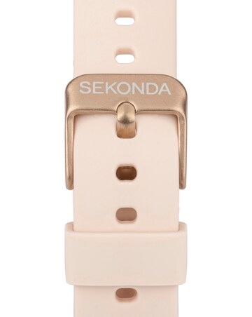 Sekonda Track Smart Watch - Rose Gold Plastic Case & Pink Silicone Strap
