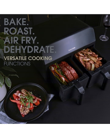 Salter Dual Air Cook Digital Pro Air Fryer 7.4L