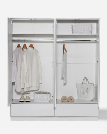 Bede 4 Door Wardrobe