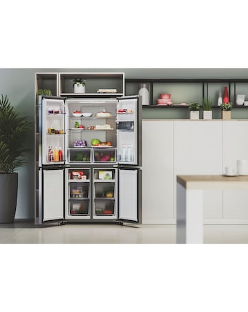 Hoover HHCR3818EWPL H FRIDGE 700 MAXI 4 Door Total No Frost Fridge Freezer