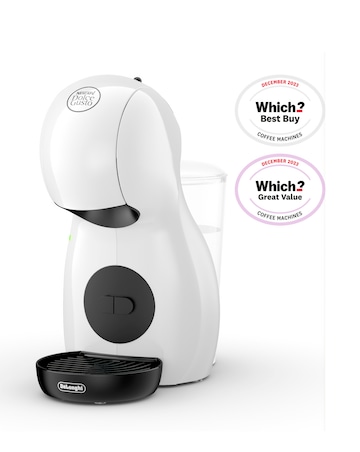 De'Longhi EDG210.WB Piccolo XS White Pod Coffee Machine