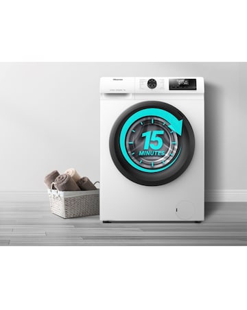 Hisense WFQP9014EVM 9KG 1400 Spin Washing Machine - White