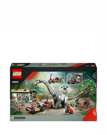 LEGO Jurassic World Raptor & Titanosaurus Tracking Mission Dinosaur 76973