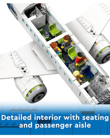 LEGO City Passenger Aeroplane Toy & 4 Airport Vehicles 60367