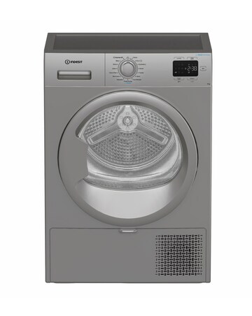 Indesit C YSD 82D SS UK 8kg Heat Pump Tumble Dryer - Silver