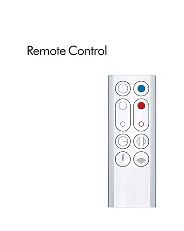 Dyson AM09 - Hot + Cool Tower Fan heater, White