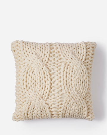 Chunky Knit Cushion