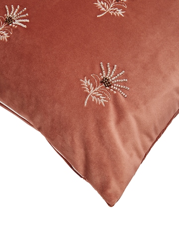 Embellished Flower Cushion