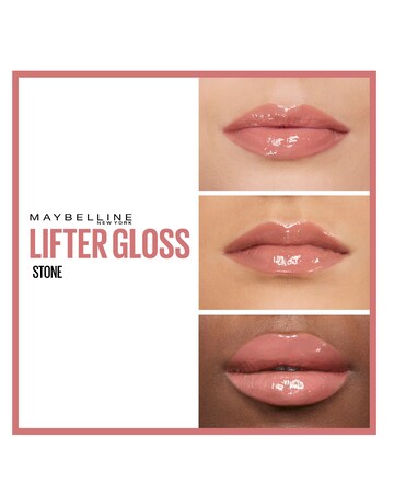 Maybelline Lifter Gloss Plumping Hydrating Lip Gloss Hyaluronic Acid 008 Stone
