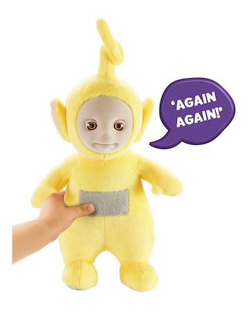 Teletubbies Tubby Tots Talking Laa Laa Soft Toy