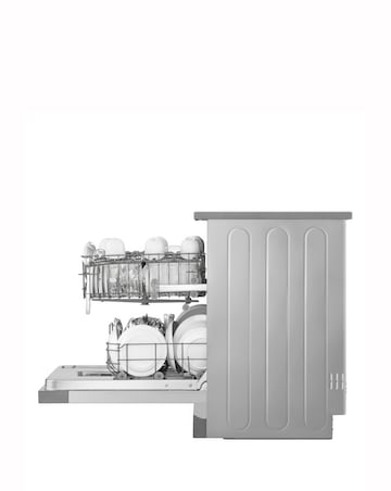 LG DF030FL Freestanding Dishwasher E Rated - Silver