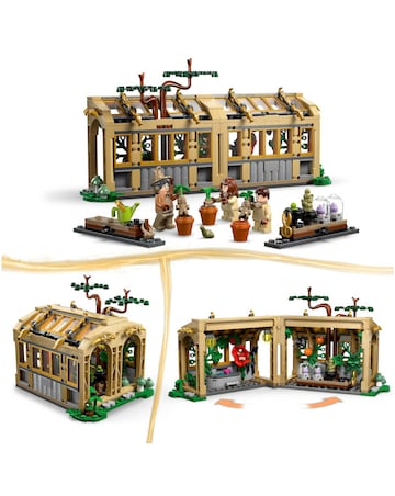 LEGO Harry Potter Hogwarts Castle: Herbology Class, Wizard Gift for Kids 76445
