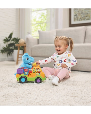 VTech Dino Rescue Pull Along T-Rex Truck