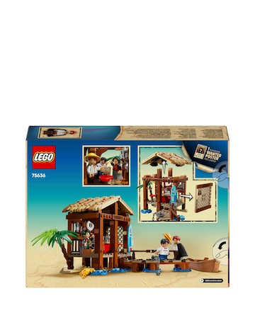 LEGO ONE PIECE Windmill Village Hut Building Kit, Role-Play Pirate Toy 75636