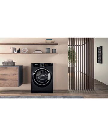 Hotpoint NSWM965CBSUKN, 9kg, 1600rpm Washing Machine - Black