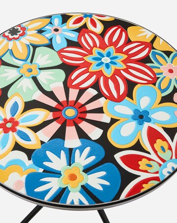 Floral Fiesta Mosaic Bistro Set