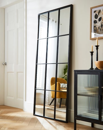 Window Frame Leaner Mirror