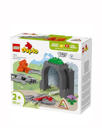 LEGO DUPLO Train Tunnel and Tracks Expansion Set Toy 10425
