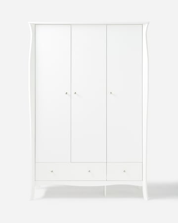 Julipa Meline 3 Door Wardrobe