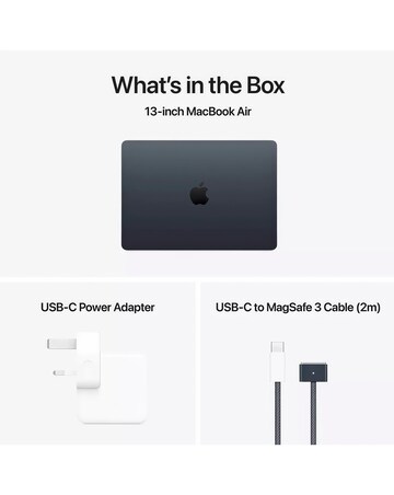 Apple MacBook Air (M4, 2025) 13in 10-Core CPU 10-Core GPU 16GB 512GB - Midnight