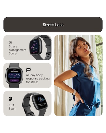 Fitbit Sense 2 Smart Watch - Shadow Grey