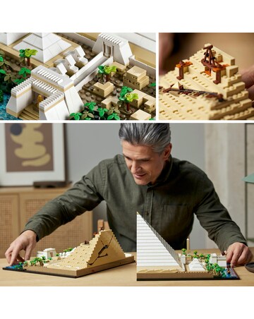 LEGO Architecture Great Pyramid of Giza Set for Adults 21058