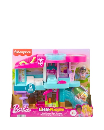 Fisher-Price Little People Barbie Beach House Toddler Playset