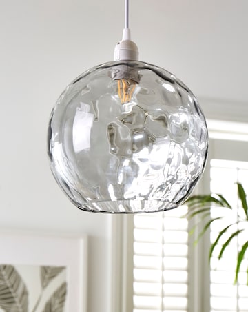 Glass Ripple Easy Fit Shade