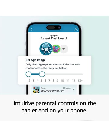 Amazon Fire HD 10 Kids Edition 10.1in 32GB Age 3-7 Tablet - Blue