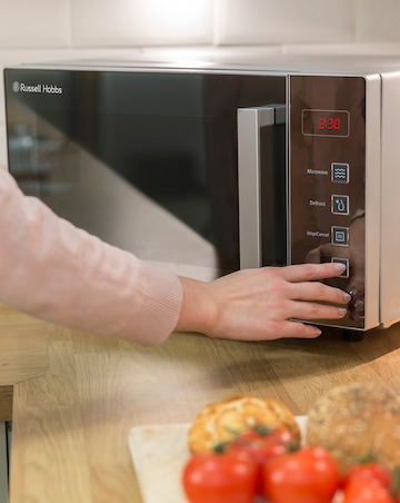 Russell Hobbs RHEM2301S 23Litre Digital Flatbed Easi-Microwave - Silver