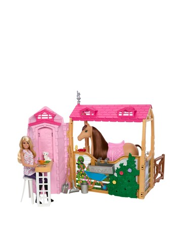 Barbie Mysteries The Great Horse Chase Ultimate Stable Playset with Doll