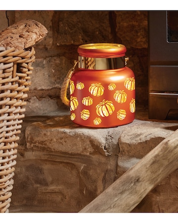 Pumpkins Lit Wonderland Lantern
