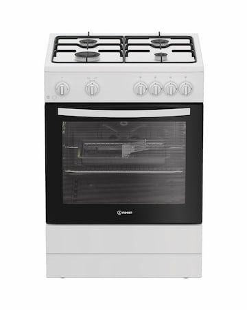 Indesit I6GGMMW/UK 60cm Gas Single - White + Installation