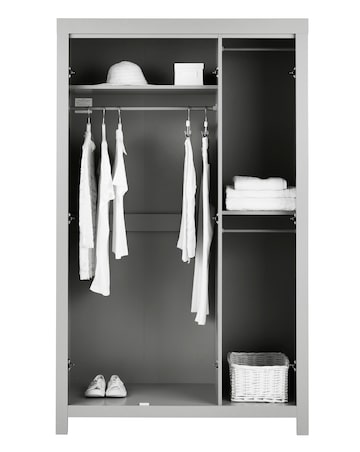 Dakota 3 Door Mirrored Wardrobe