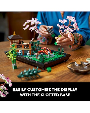 LEGO Icons Tranquil Garden Botanical Set with Flowers 10315