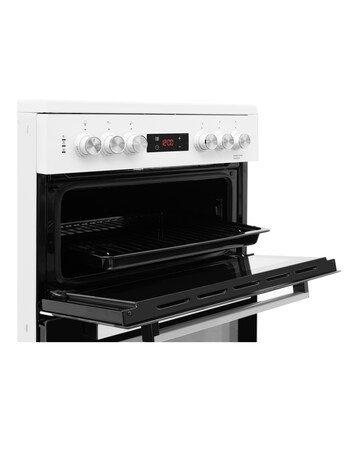 Beko Pro KDC653W 60cm Electric Ceramic Cooker - White