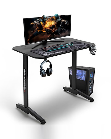 X Rocker Panther Esports Gaming Desk