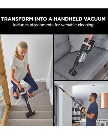 Shark IZ400UKT Stratos Cordless Vacuum with Anti Hair Wrap Plus & Clean Sense IQ